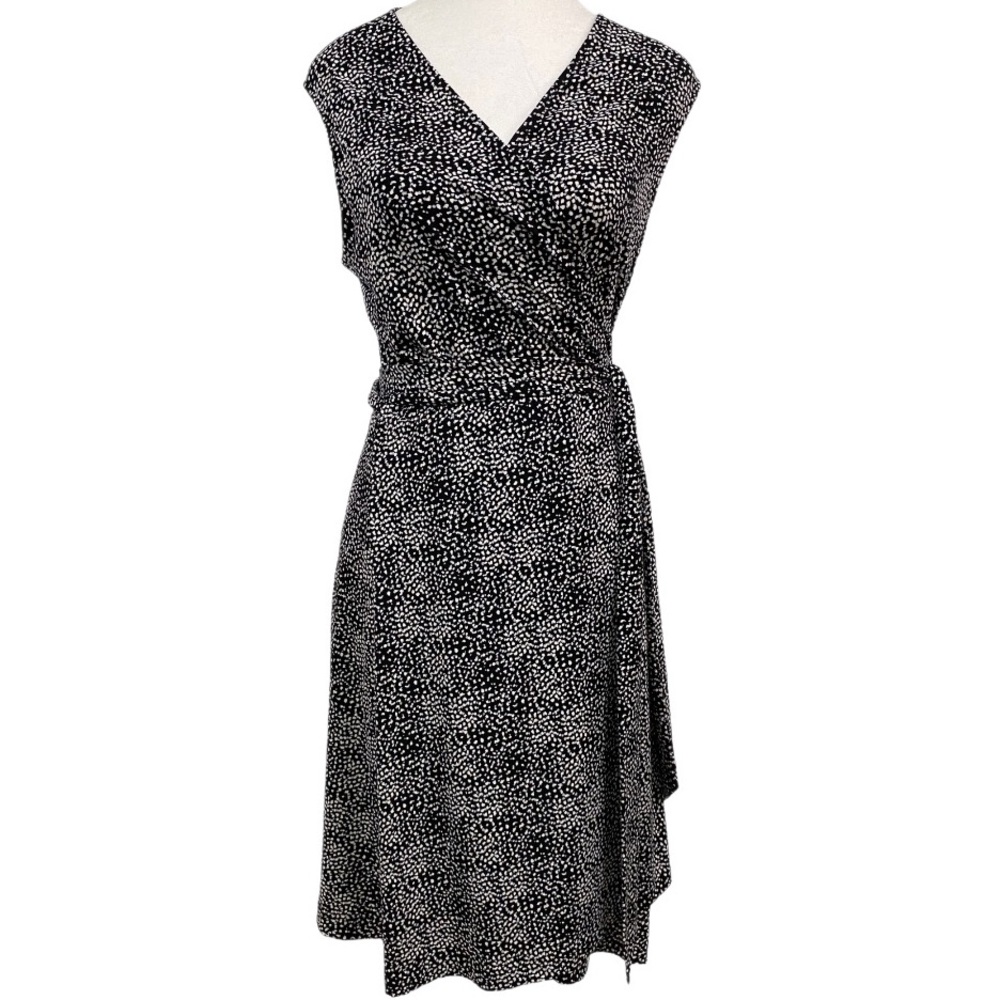 Vince Camuto True Full Wrap Dress Women’s Medium Sleeveless Career Wear Feminine